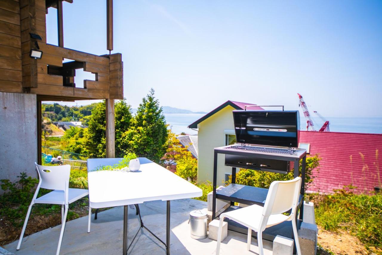 Awaji Seaside Log House In Goshiki 1 Villa Sumoto Luaran gambar