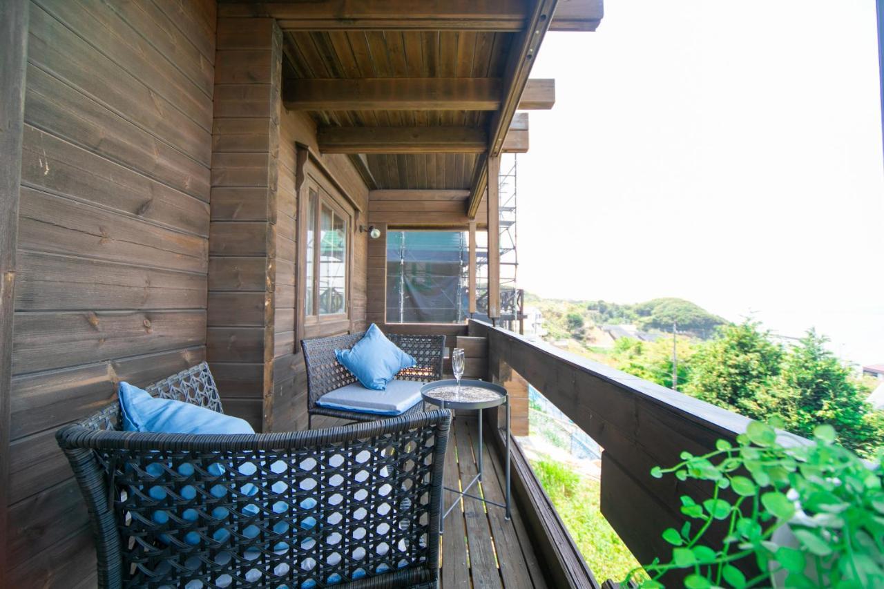 Awaji Seaside Log House In Goshiki 1 Villa Sumoto Luaran gambar