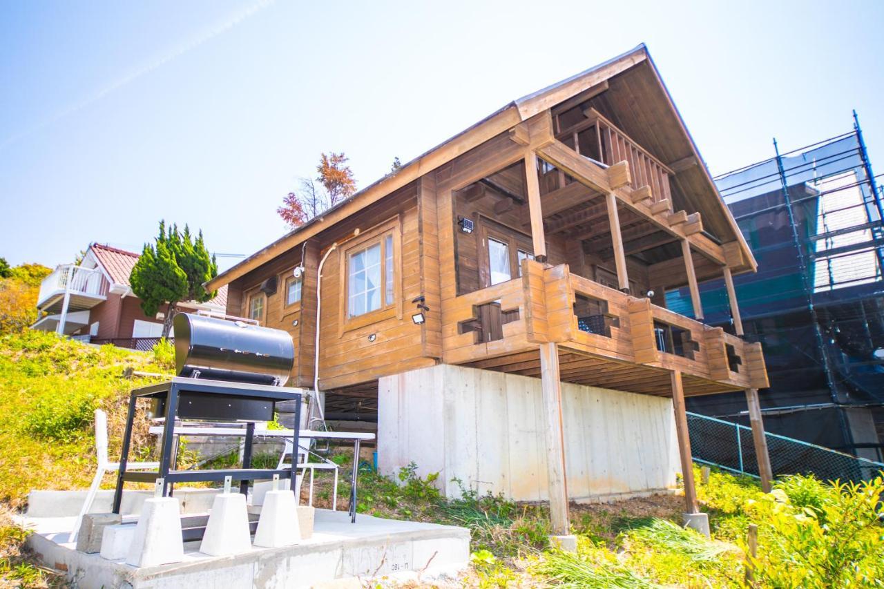 Awaji Seaside Log House In Goshiki 1 Villa Sumoto Luaran gambar
